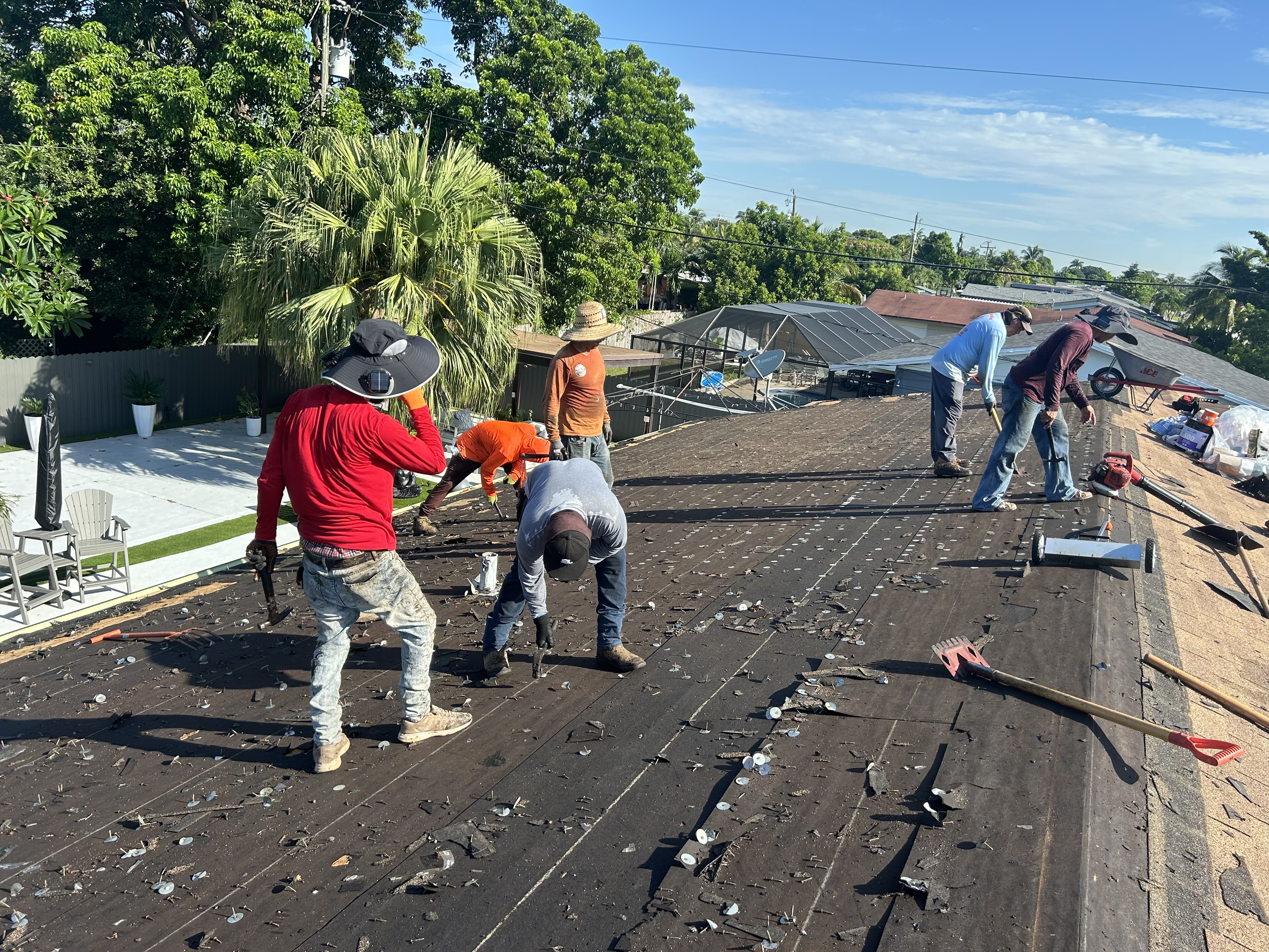 Complete Roof Tear-Off and Replacement